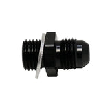 Deatschwerks 6AN Male Flare to M14 X 1.5 Male Metric Adapter (Incl Crush Washer), Anodized Matte Black