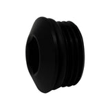 Deatschwerks 10AN ORB Male Plug, Low Profile Internal Allen/Hex (Incl O-Ring), Anodized Matte Black