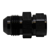 Deatschwerks 8AN Male Flare to Fuel Pump Outlet Barb Adapter, Anodized Matte Black