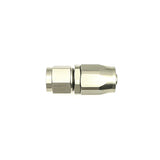 Deatschwerks 6AN Female Swivel Straight Hose End CPE, Anodized DW Titanium