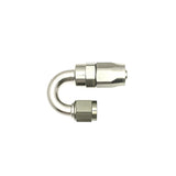 Deatschwerks 6AN Female Swivel 180-Degree Hose End CPE, Anodized DW Titanium