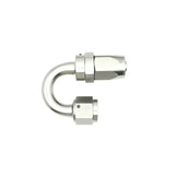 Deatschwerks 8AN Female Swivel 180-Degree Hose End CPE, Anodized DW Titanium