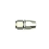 Deatschwerks 10AN Female Swivel Straight Hose End CPE, Anodized DW Titanium