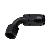 Deatschwerks 10AN Female Swivel 90-Degree Hose End CPE, Anodized Matte Black