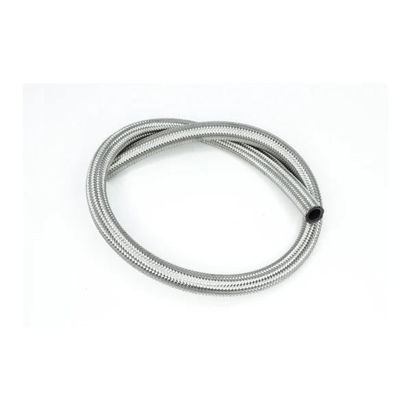 Deatschwerks 10AN Stainless Steel Double Braided CPE Hose, 3 Feet
