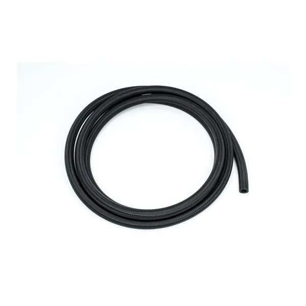 Deatschwerks 8AN Black Nylon Braided CPE Hose, 10 Feet