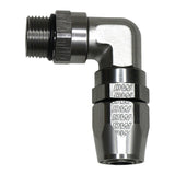 Deatschwerks 10AN ORB Female Swivel 90-Degree Hose End CPE, DW Titanium