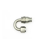 Deatschwerks 8AN Female Swivel 180-Degree Hose End PTFE (Incl 1 Olive Insert), Anodized DW Titanium