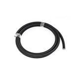Deatschwerks 8AN Black Nylon Braided PTFE Hose, 10 Feet
