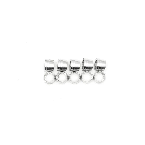 Deatschwerks Replacement PTFE Hose End Olive Insert 8AN (Pack Of 10)