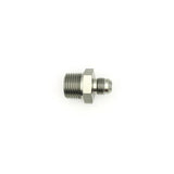 Deatschwerks 6AN Male Flare to 1/2 Inch Male NPT Adapter, Anodized DW Titanium