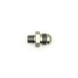Deatschwerks 8AN Male Flare to 1/4 Inch Male NPT Adapter, Anodized DW Titanium