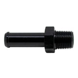 Deatschwerks 1/8 Inch NPT Male Thread, 5/16 Inch Hose Barb, Anodized Matte Black