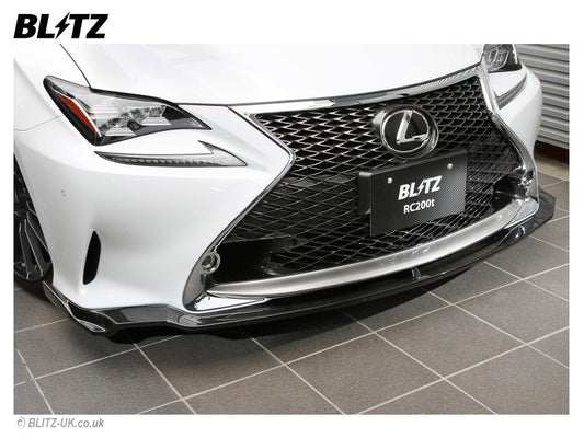 Blitz Aero Speed - Lexus RC - Carbon Fibre - Front Lip Spoiler - RC200t & RC300h