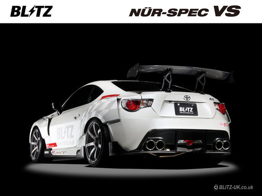 Blitz Nur Spec VS Exhaust System - GT86 with TRD Bumper Only