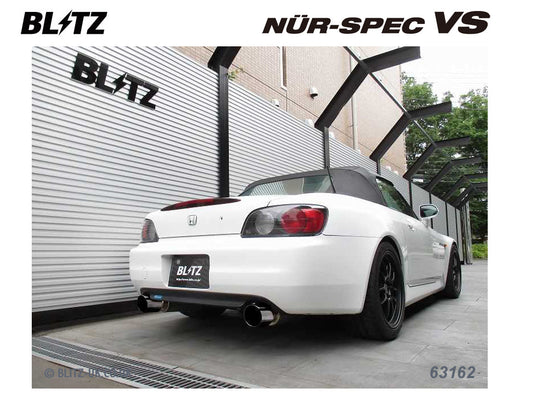 Blitz Nur Spec VS Exhaust System - Honda S2000 AP1