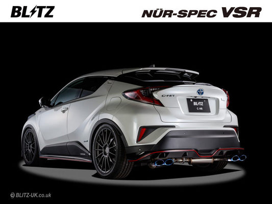 Blitz Nur Spec VSR Exhaust System - C-HR 1.2 Turbo - 4WD