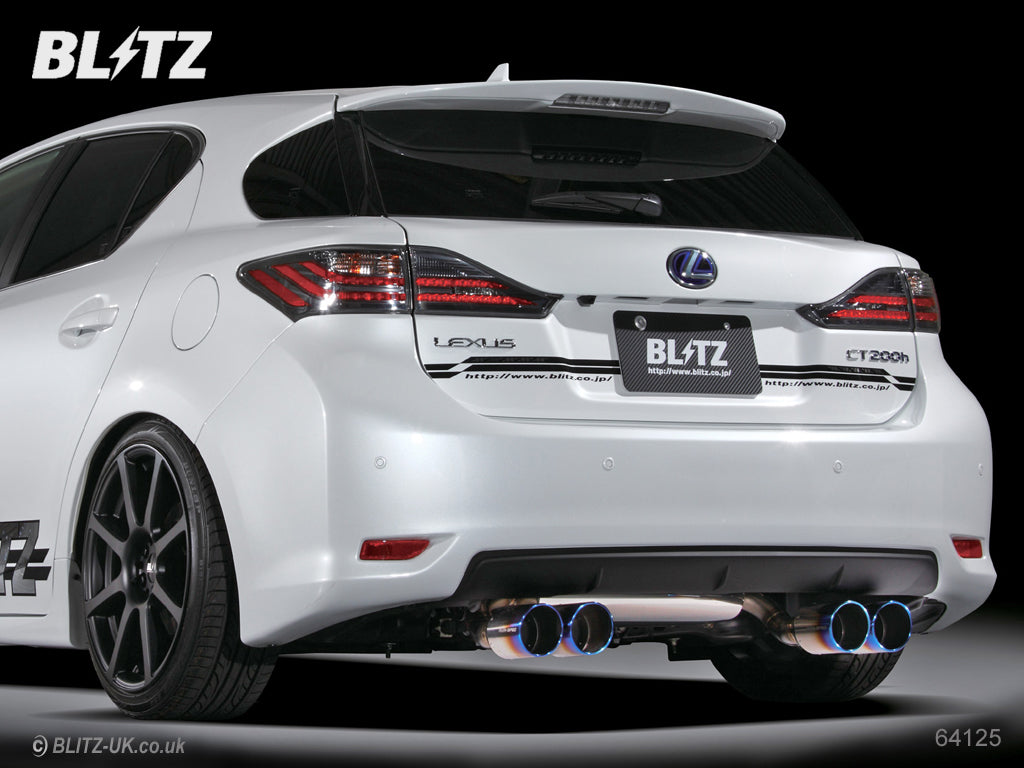 Blitz - Nur Spec CTI Two Piece Exhaust System - CT200h