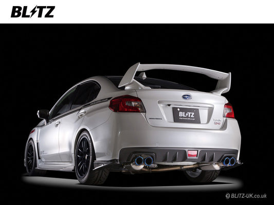 Blitz - Nur Spec CTi Quad Titanium Tailpipe - Impreza WRX STI VAF