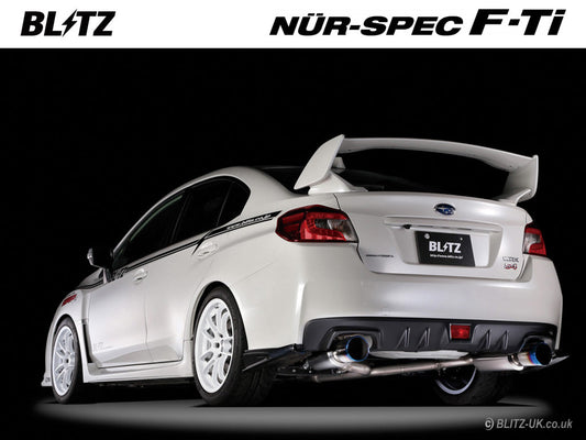 Blitz Nur-Spec F-Ti Exhaust System - WRX STI VAF