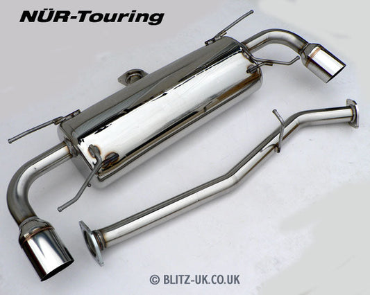 Blitz NUR-Touring Exhaust System - Mazda RX-8