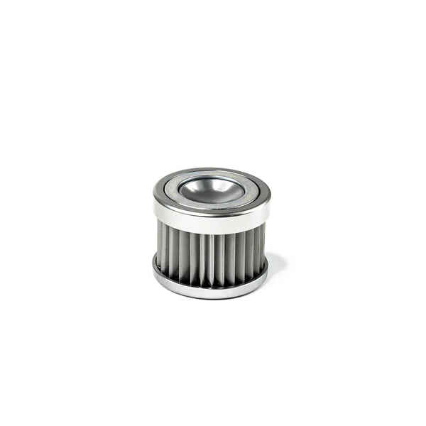 Deatschwerks In-line fuel filter element, stainless steel 5 micron. Fits DW 70mm housing.   Universal