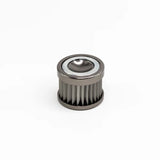 Deatschwerks In-line fuel filter element, stainless steel 10 micron. Fits DW 70mm housing. Universal