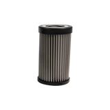 Deatschwerks In-line fuel filter element, stainless steel 5 micron. Fits DW 110mm housing. Universal