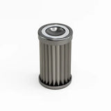Deatschwerks In-line fuel filter element, stainless steel 10 micron. Fits DW 110mm housing, Universal