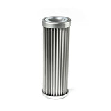 Deatschwerks In-line fuel filter element, stainless steel 5 micron. Fits DW 160mm housing. Universal