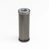 Deatschwerks In-line fuel filter element, stainless steel 10 micron. Fits DW 160mm housing. Universal