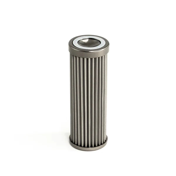 Deatschwerks In-line fuel filter element, stainless steel 40 micron.  DW 160mm housing. Universal