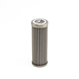 Deatschwerks In-line fuel filter element, stainless steel 100 micron. Fits DW 160mm housing. Universal