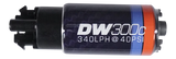 Deatschwerks DW300C series, 340lph compact fuel pump w/ mounting clips