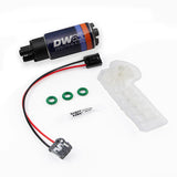 Deatschwerks DW65C series, 265lph compact fuel pump (in-tank) without mounting clips w/ install kit for 2012-21 Subaru WRX, BRZ, Toyota 86, and Scion FR-S 2013-16