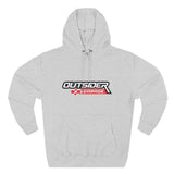Three-Panel Fleece Hoodie