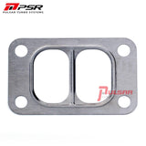 T3 Divided Twin Scroll Flange Stainless Steel Inlet Turbo Charger Turbine Gasket