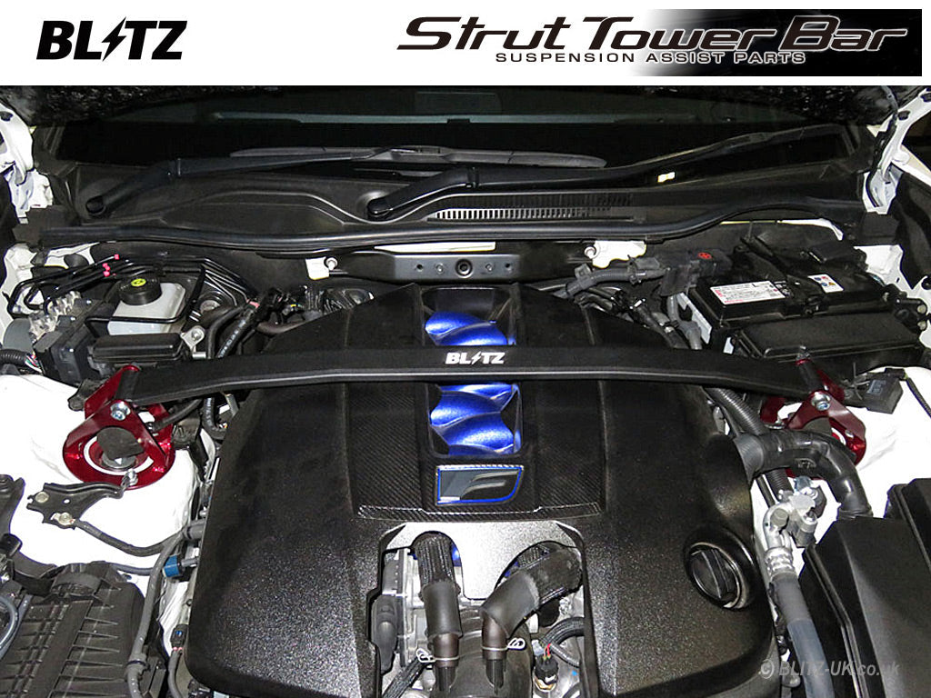 Blitz Strut Tower Bar - Front -  Lexus GS300h, GS450h, RC300h, RC-F