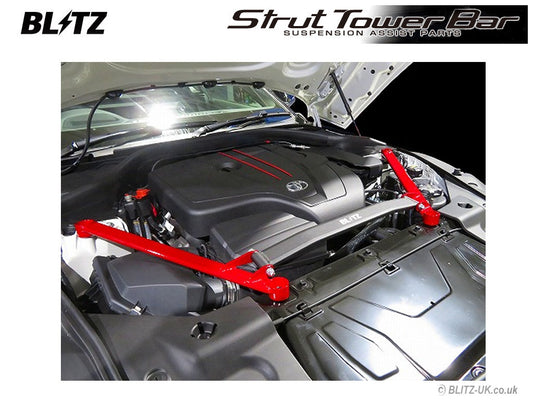 Blitz Strut Tower Bar - Front - GR Supra A90