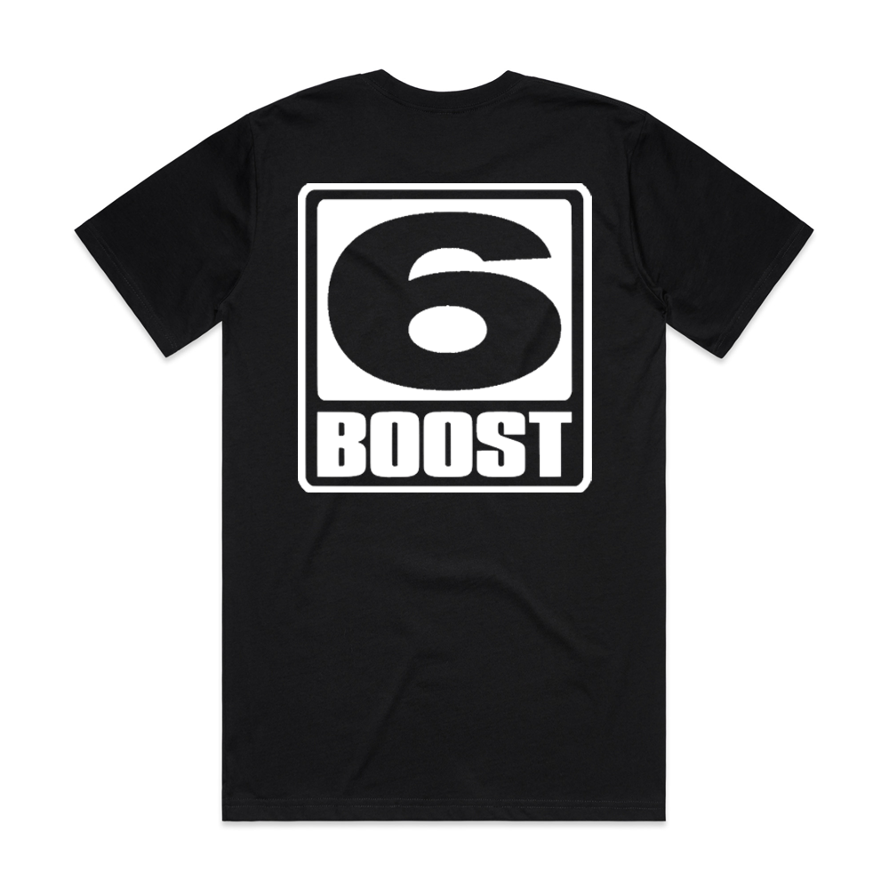 6Boost "Classic" Short Sleeve Tee - Black