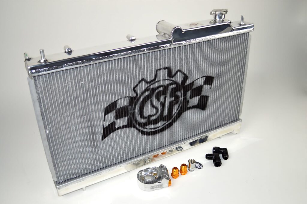 CSF All-Aluminum Radiators With Built-In Oil Coolers Subaru Wrx / STI 02-07