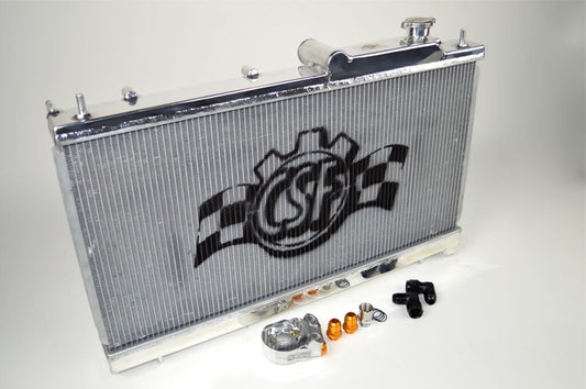 CSF All-Aluminum Radiators With Built-In Oil Coolers Subaru Wrx / STI 02-07