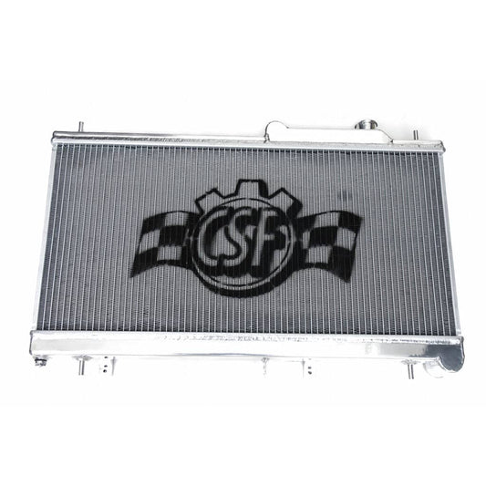 CSF High-Performance All-Aluminum Radiator For Subaru Wrx & Sti - 2-Row 42Mm Race-Spec Radiator - 1 Hour “Mirror Finish” Hand Polish