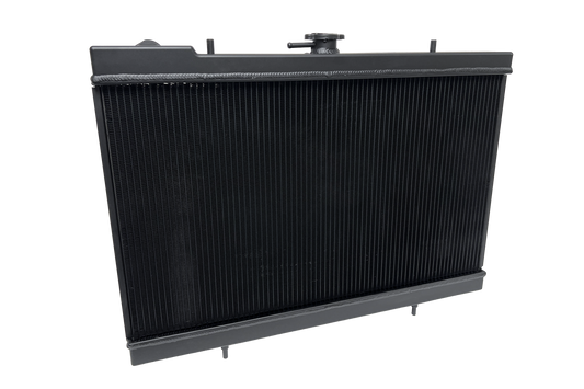 CSF Nissan R32 Skyline Full Billet Aluminum High-Performance Radiator Features -Satin Black Finish