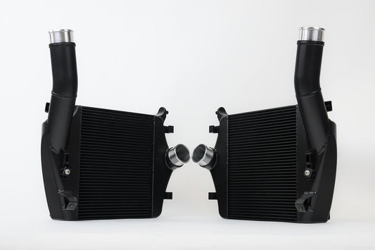 CSF High-Performance Intercooler System for Urus / RS Q8 / Cayenne 4.0L Turbo Features - Finished in CSF’s Thermal Dispersion Cerakote