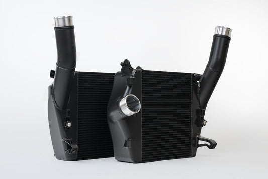 CSF High-Performance Intercooler System for Audi SQ7/SQ8 Features – Thermal Black Heat Dispersion Powder-Coating