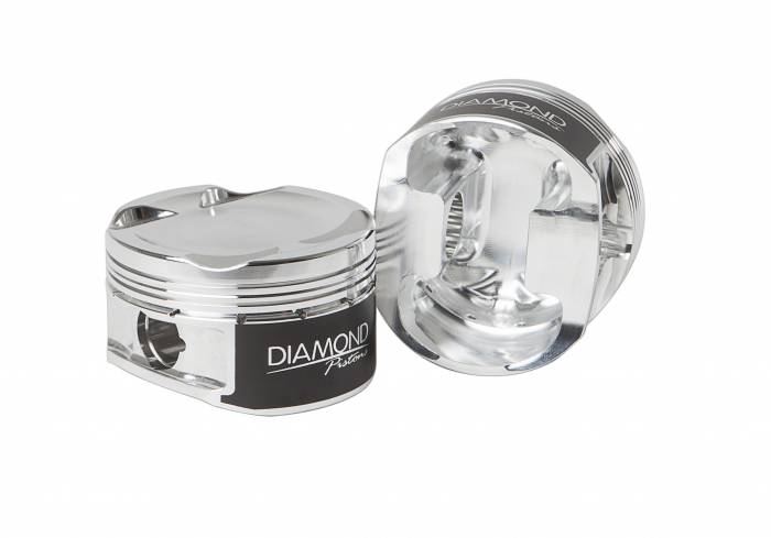 Diamond Racing Forged Pistons Nissan GTR VR38DETT Resleeved STD Stroke 99.5mm +4.0mm -0.86cc 9.6:1