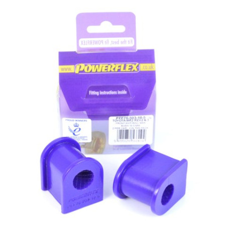 Powerflex Front Anti Roll Bar Bush 18.5mm Toyota MR2 Gen2 SW20 (1989 - 1999)MR2 SW20 REV 2 to 5 (1991 - 1999)