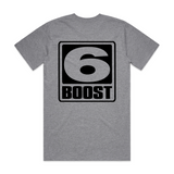 6Boost "Classic" Short Sleeve Tee - Grey