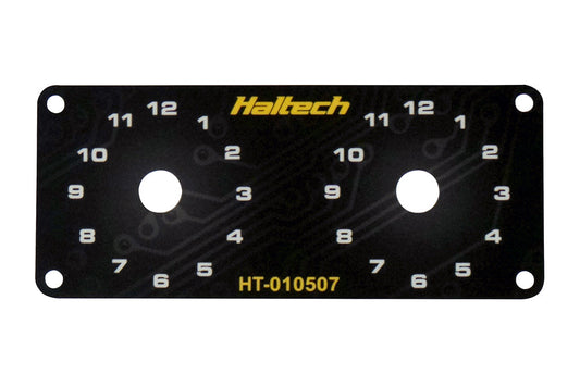 Haltech Dual Switch Panel Only